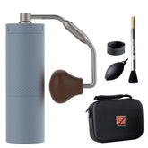 1Zpresso X-Ultra Pacific Blue external adjustment dial for precise grind control.