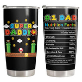 34HD Daddio tumbler with lid for hot coffee on the go