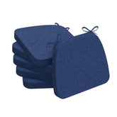 AAAAAcessories D-shaped chair cushion with dense foam for lasting back and tailbone support.