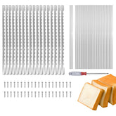 AAEJE bow bread knife blades 18-pack ready for reliable daily replacements.