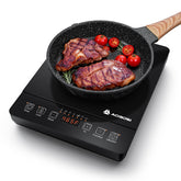 AAOBOSI portable induction cooktop front panel, compact design ideal for small kitchens