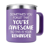 Abledn Sometimes You Forget You Are Awesome mug with an inspirational message for daily motivation