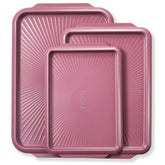 Absorated SYAINN half-pan with non-stick ceramic coating for easy food release.