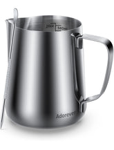 Adorever milk frothing pitcher 20oz ready for foaming milk at home