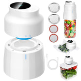 afontoto electric mason jar vacuum sealer kit wide-mouth in use preserving freshness