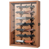 AGJIDSO knife display case frame showing sturdy wall-ready design.