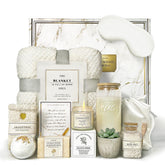 AHAGIFTREE care package blanket for cozy warmth and comforting evenings