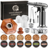 Ahzufuky whiskey smoker kit torch for bar-quality smoked cocktails at home.