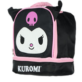 AI ACCESSORY INNOVATIONS Kuromi ears detail on lunch tote, adds playful flair for school lunches