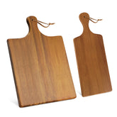 AIDEA two-size wood cutting board bundle for versatile prep and serving.
