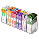 AIEVE Drink Packet Organizer front view showing six compartments for quick access