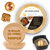 Ailun 8-inch liner on tray keeps fryer clean during cooking