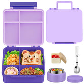 Aimsnk bento lunch box for kids with organized compartments for school lunches