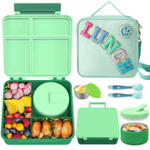 Aimsnk Kids Bento Box lunch with multiple compartments keeps meals organized and fresh.