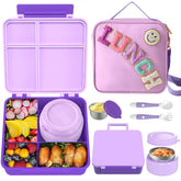 Aimsnk kids bento lunch box with compartments for balanced meals
