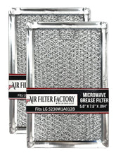 Air Filter Factory LG 5230W1A012B 12-layer grease filter pack for efficient cooking grease capture.