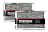 Air Filter Factory WB06X10608 replacement demonstrates a perfect-fit microwave grease filter for clean cooking