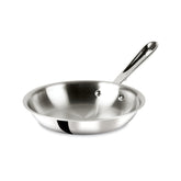 All-Clad D3 8-inch fry pan top view, even heat for precise searing