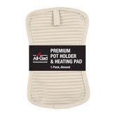 All-Clad premium pot holder with heat-resistant design up to 500°F for safe handling.