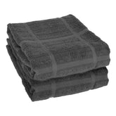 All-Clad Solid Kitchen Towels close-up of absorbent terry-loop weave for quick dish drying