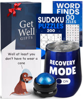 Amabeen Gifts Get Well Basket tumbler-12oz keeps drinks at ideal temperature during recovery.