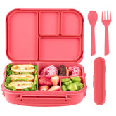 Amathley lunch box kids with four compartments for organized meals