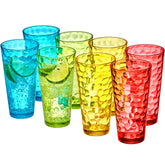 Amazing Abby Iceberg 24oz tumbler set in mixed colors for daily use and entertaining.
