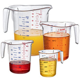 Amazing Abby Melissa 1-cup measuring cup pour for precise ingredient measurement.