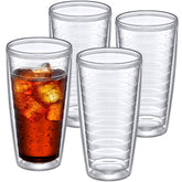 Amazing Abby Alaska 24-ounce tumbler set in crystal-clear plastic for refreshing outdoor drinks.