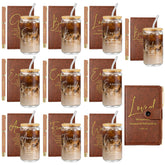 AmazingSpark 16 oz glass cups with lids and straws for everyday use.