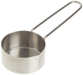 American Metalcraft MCW14 quarter cup in polished stainless steel for accurate, repeatable measurements.