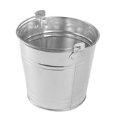 American Metalcraft PTUB87 galvanized steel pail with handle, ideal for condiments and stylish table setups