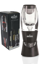 AMERICANISTA Red Wine Aerator pour enhances aroma and flavor with oxygen infusion.