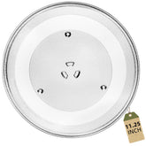 AMI PARTS microwave glass turntable plate shown for clear, even reheating in home kitchens.