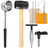 AMOHEE coconut opener stainless steel tool for safe, quick coconut water access