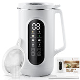 AMZCHEF 40oz Nut Milk Maker front view for convenient at-home plant-based milks.