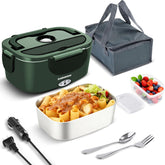 Andmenow electric lunch box with open container for quick serving.