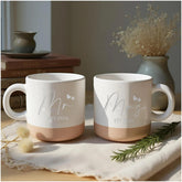 Anforsun Mr and Mrs mugs 15 oz set for daily couple rituals.