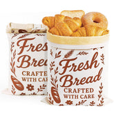 ANKEWY beeswax bread bags pack close-up: keeps sourdough fresh naturally.