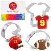 Ann Clark Football cutters set football shape for game-day cookies