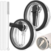 ANTAND leak-proof lid for Stanley 30oz Quencher with flip straw for spill-free sipping.
