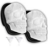 Antenda skull ice mold large: bold skull shape ready for drinks and parties
