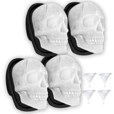 Antenda skull ice tray large creating dramatic 3D skull ice for whiskey