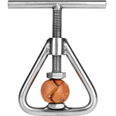 Anwenk Nut Cracker shows triangle design and ergonomic handle for controlled cracking.