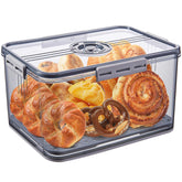 ANYPROLUS bread box with time dial shows storage date for freshness.