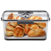ANYPROLUS bread box with time-recording dial tracks freshness on the counter