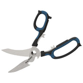 AnySharp 5-in-1 scissors cutting chicken bone with precision in the kitchen