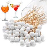 Aodaer golf toothpicks with white golf-ball topper for easy party food presentation.