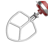 Aooaid stainless steel paddle flat beater for 5qt Plus; smooth batter blending