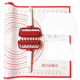 aoobaba pizza dough roller for even, smooth dough shaping